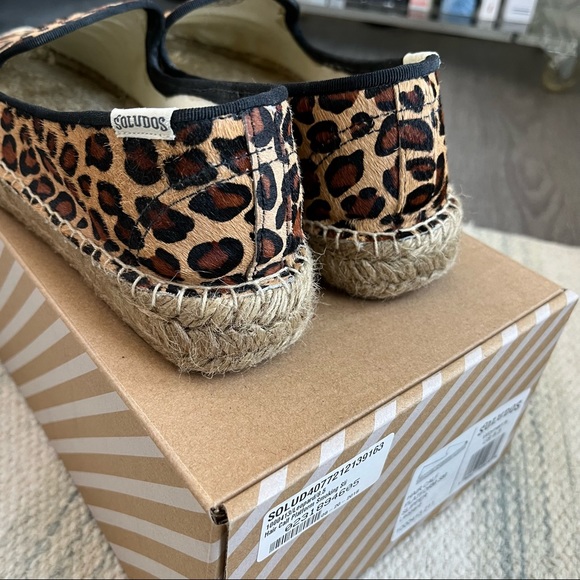 Soludos Leopard Espadrilles - Picture 3 of 4